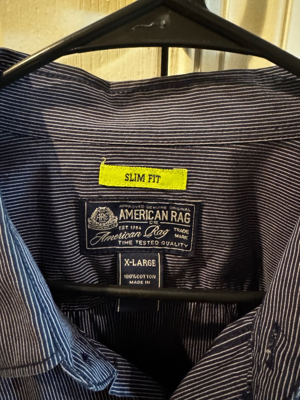 Men’s long sleeve dress shirt